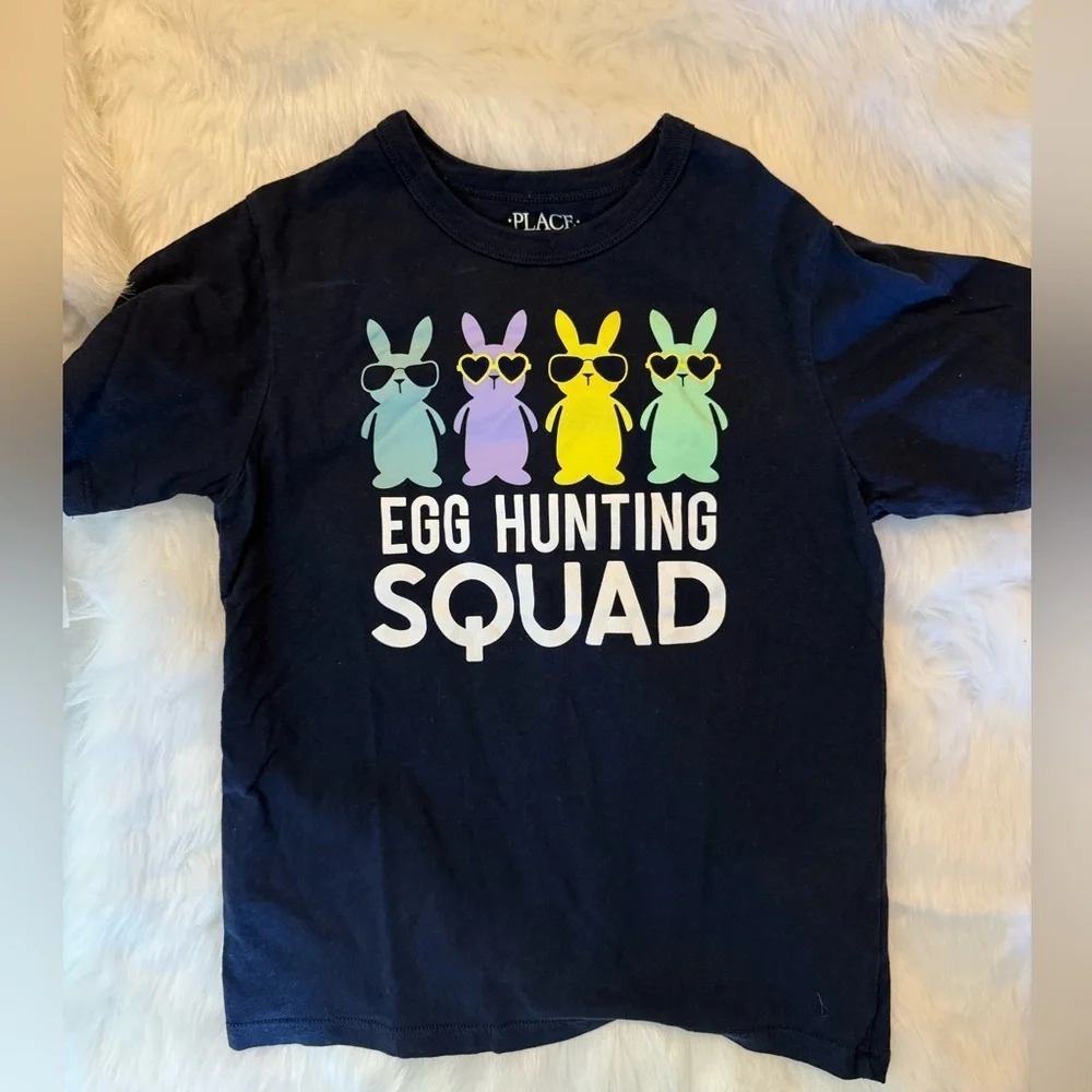 Egg Hunting Squad Easter/Spring Tee